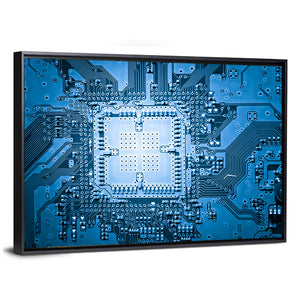 Computer Circuit Board Wall Art