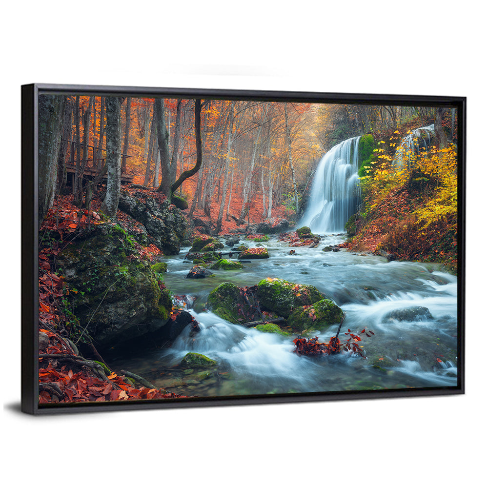 Autumn Silver Stream, Crimea Wall Art