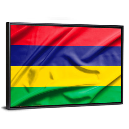 Flag Of Mauritius Wall Art