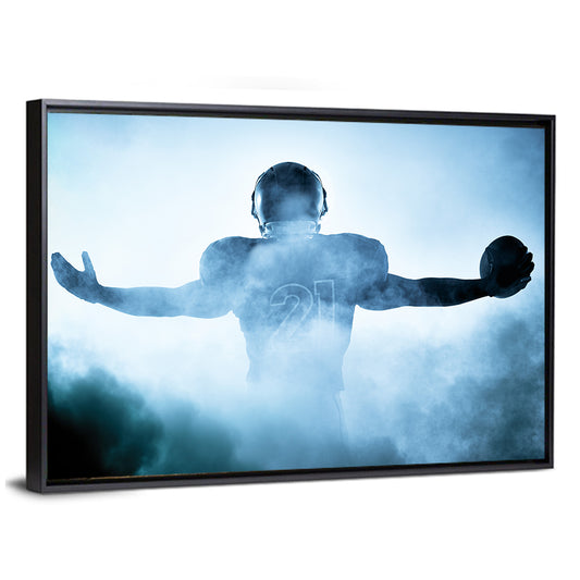 American Football Player Wall Art