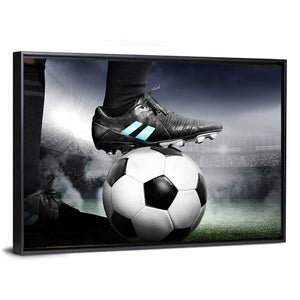 Soccer Under Foot Wall Art