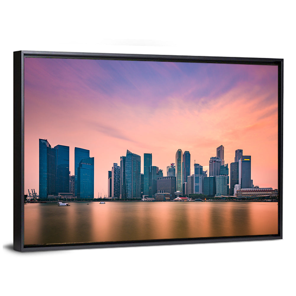 Marina Bay Singapore Skyline Wall Art