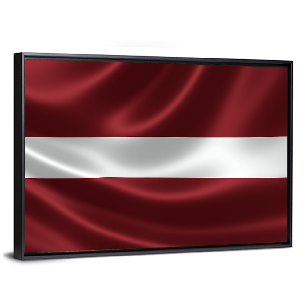 Flag Of Latvia Wall Art