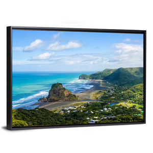 Piha Beach In Auckland Wall Art