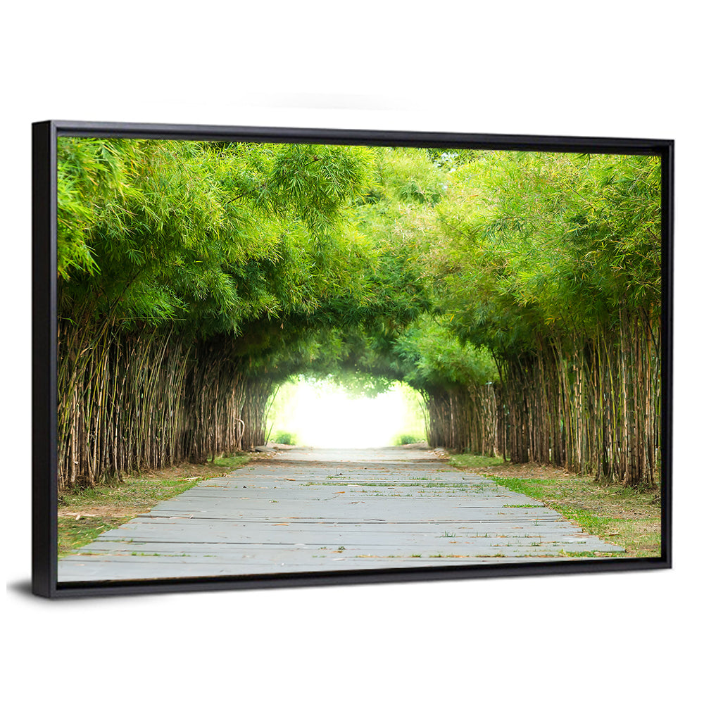 Kyoto Bamboo Canopy Walkway Wall Art