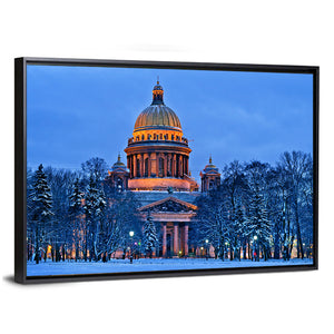 St Isaac Cathedral In Saint Petersburg Wall Art