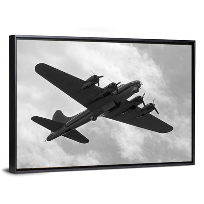 Heavy Bomber On A Mission Wall Art