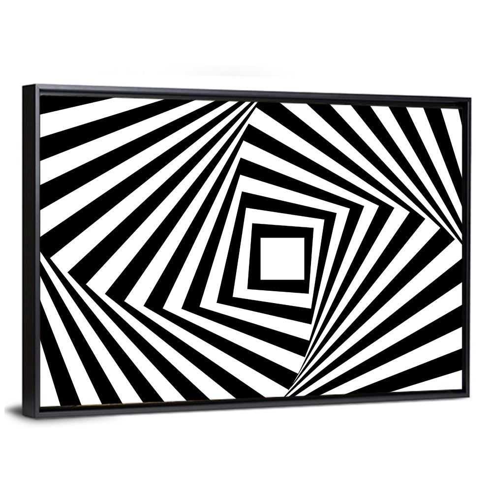 Psycho Geometric Vortex Wall Art