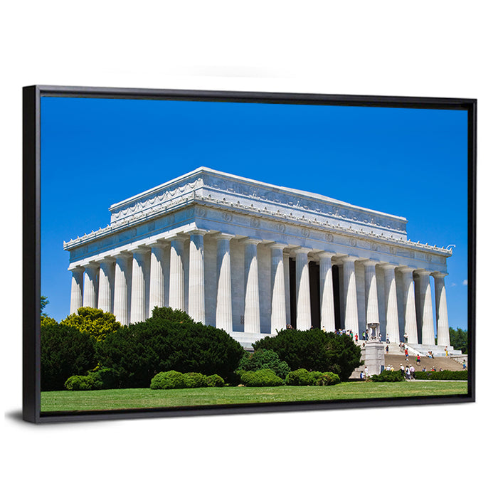 Lincoln Memorial, Washington D.c. Wall Art as a framed canvas