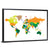 World Map Vector Wall Art