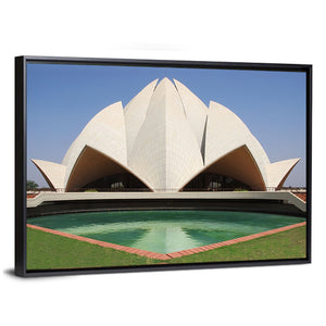 Delhi Lotus Temple Wall Art