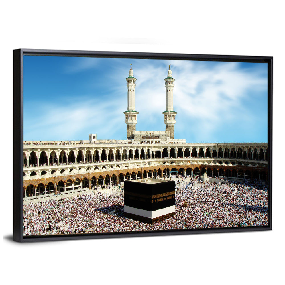 Kaaba at Masjid Al-haram Wall Art