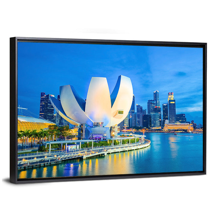 Marina Bay with Artscience Museum Wall Art