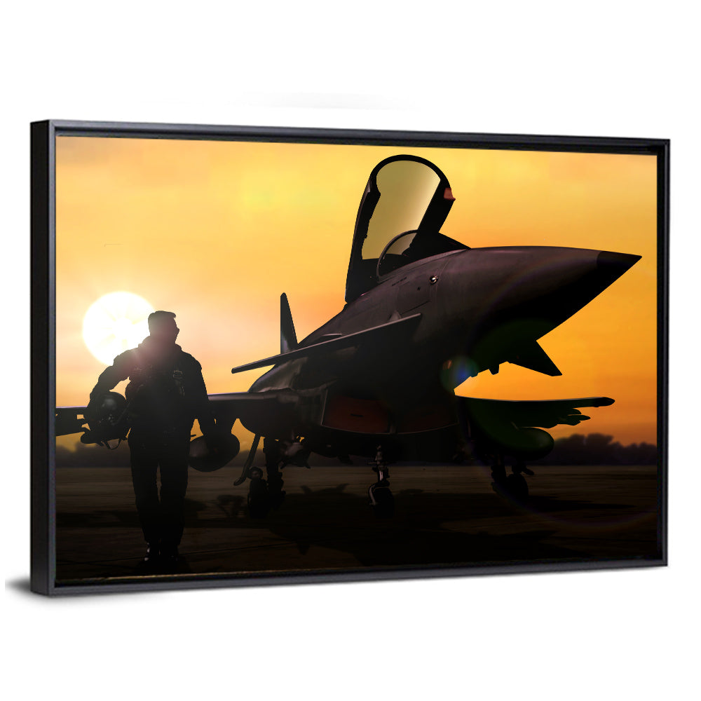Military Pilot & Aircraft Wall Art
