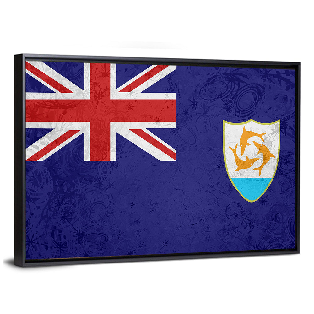 Flag of Anguilla Wall Art