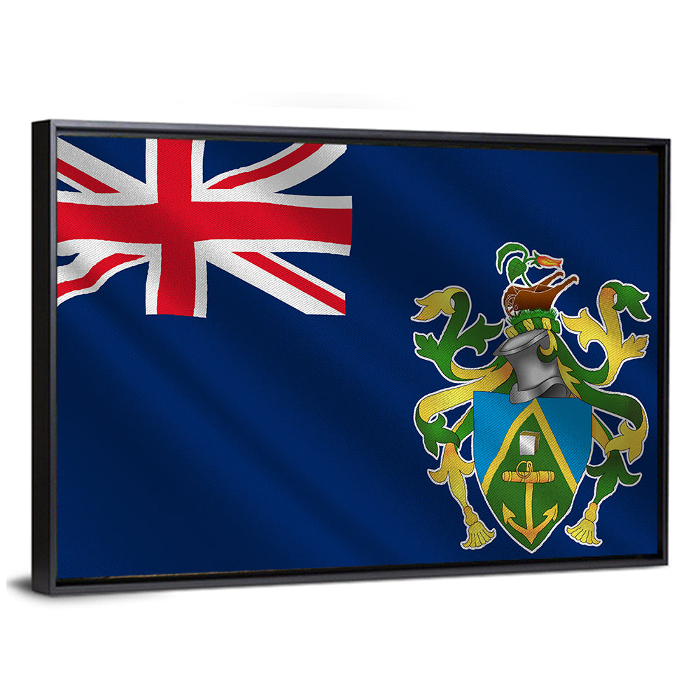 Pitcairn Islands Flag Wall Art