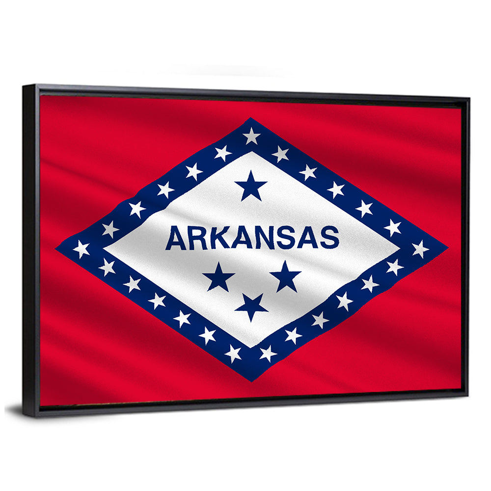 Arkansas State Flag Wall Art