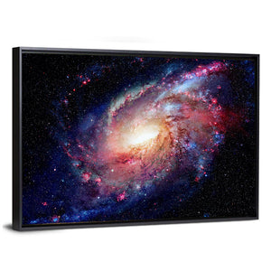 Spiral Galaxy & Nebula Wall Art