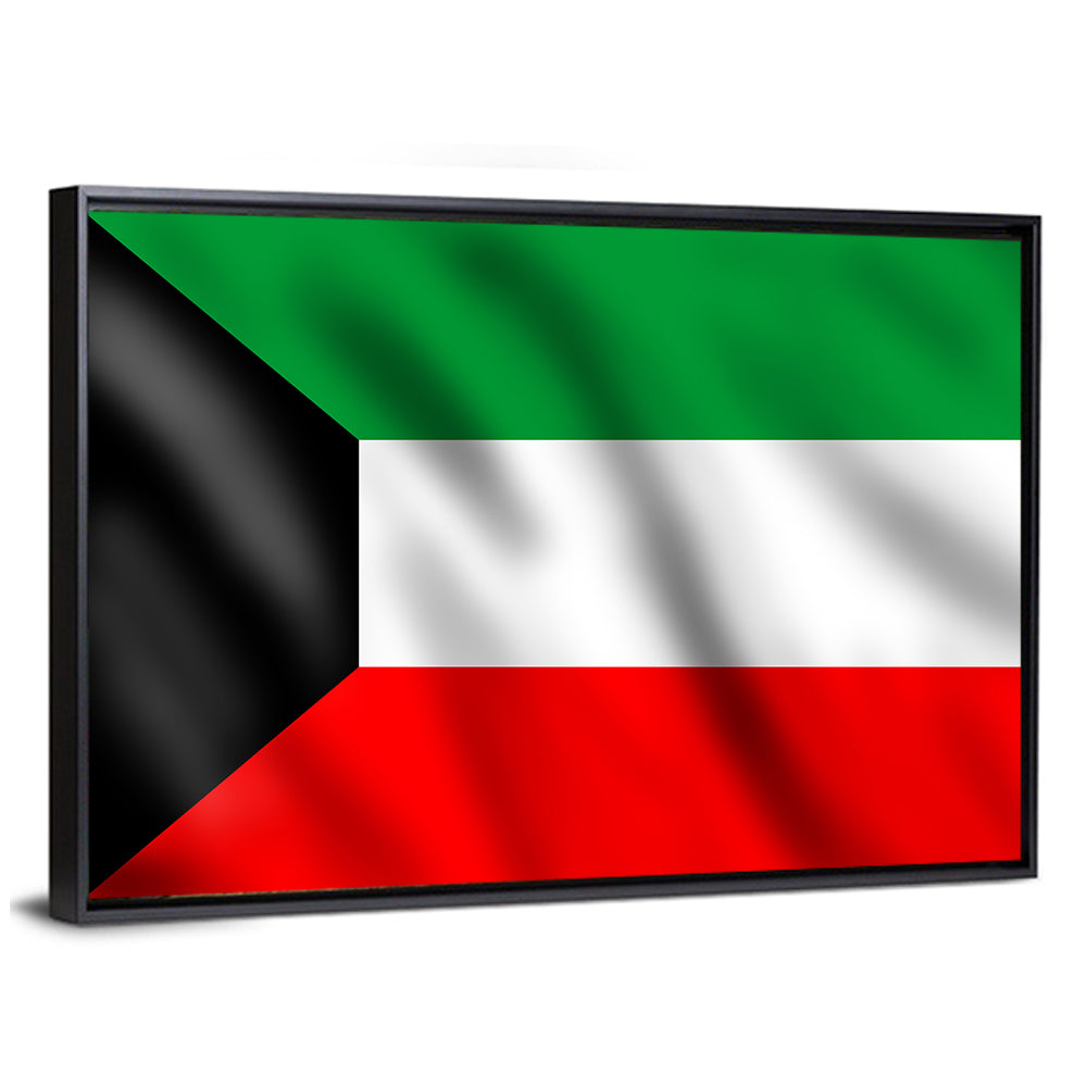 Flag of Kuwait Wall Art