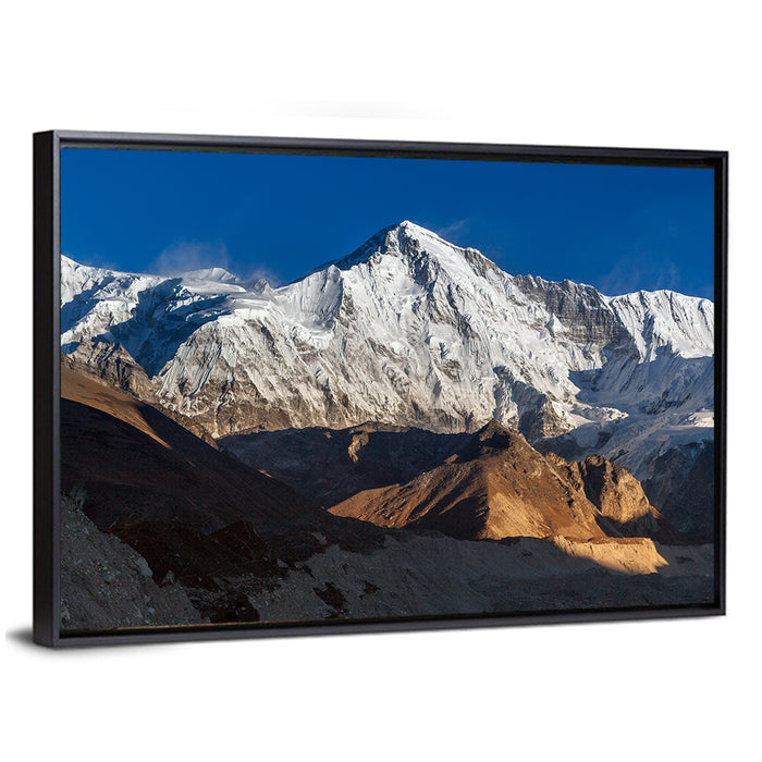 Cho Oyu Peak, Nepal Wall Art as a framed canvas