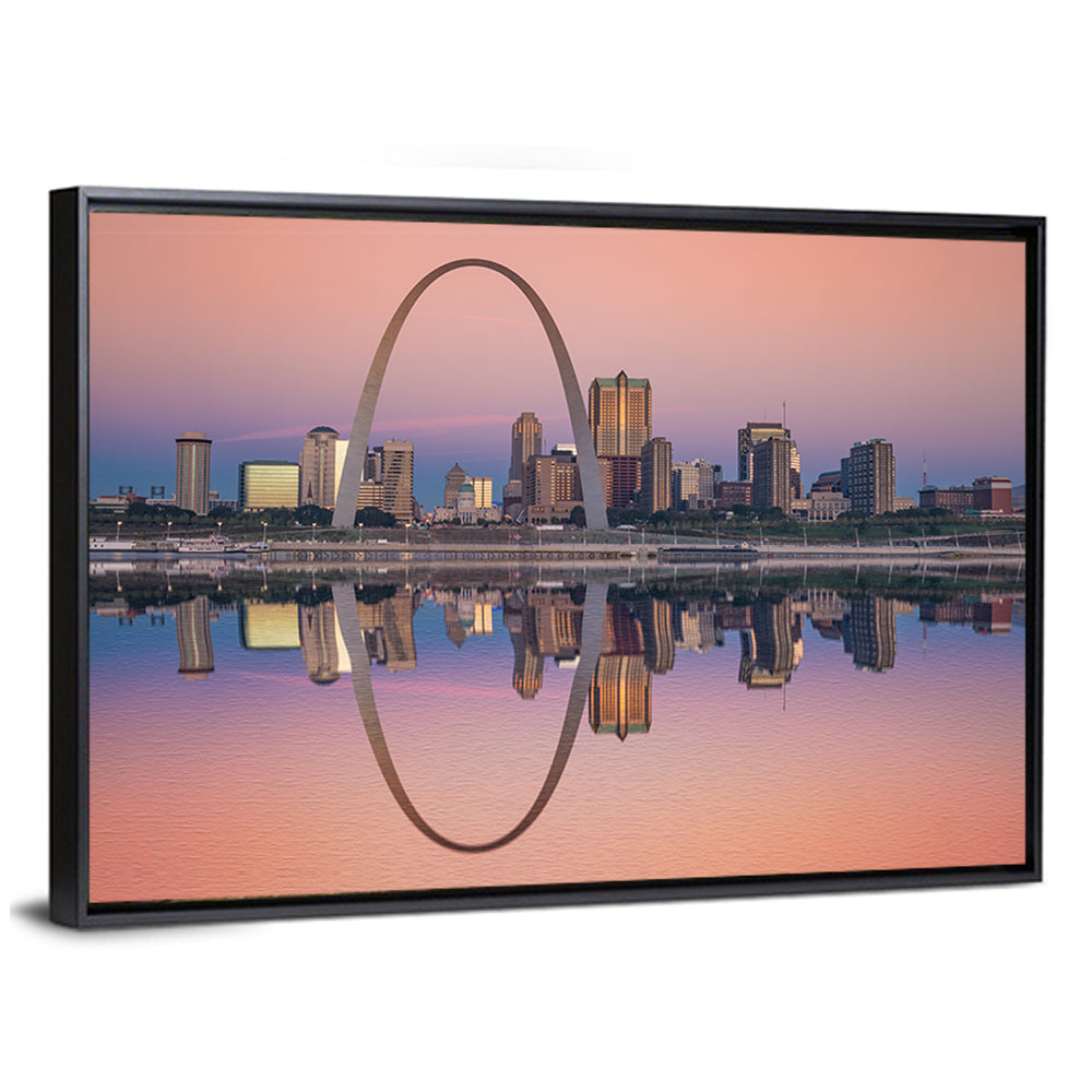 St Louis Gateway Arch Skyline Wall Art