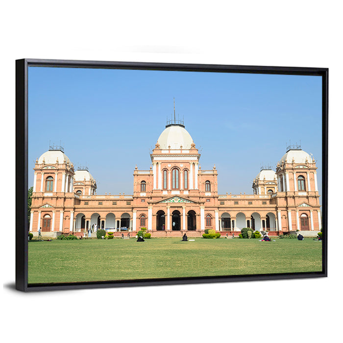 Noor Mahal, Bahawalpur Wall Art as a framed canvas