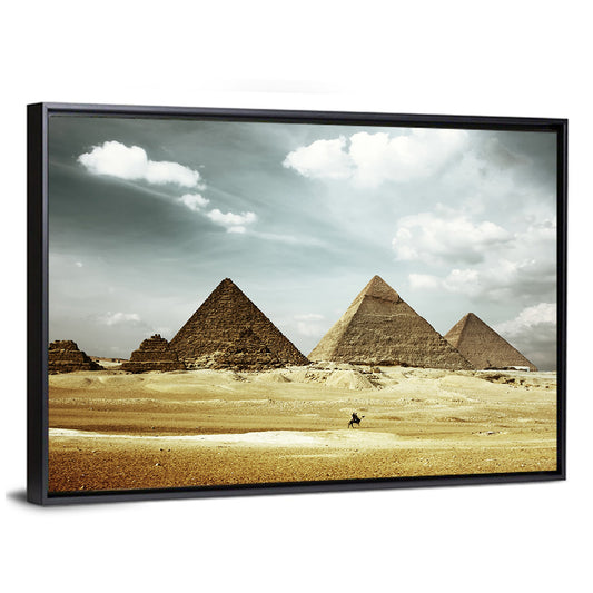 Great Pyramids Giza Valley I Wall Art