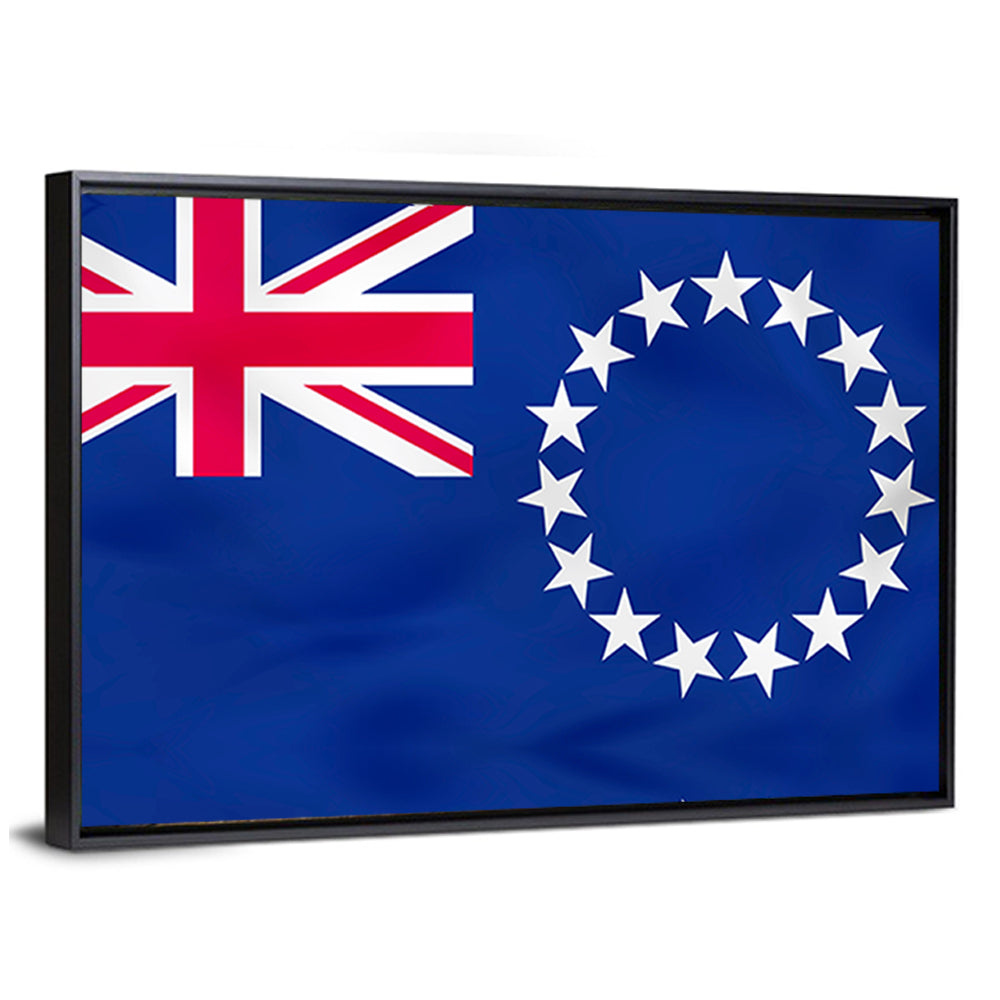 Cook Islands Flag Wall Art
