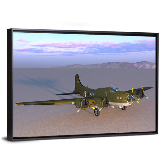 Propeller Fighter Wall Art