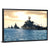 Military Ships At Sunset Wall Art