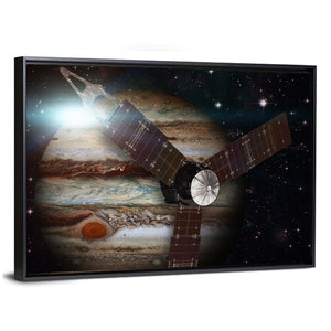 Juno Spacecraft & Jupiter Wall Art