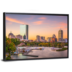 Boston Skyline Wall Art