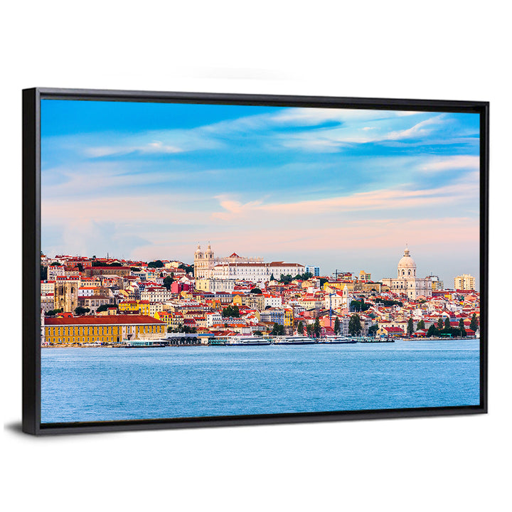 Lisbon Skyline with National Pantheon Wall Art