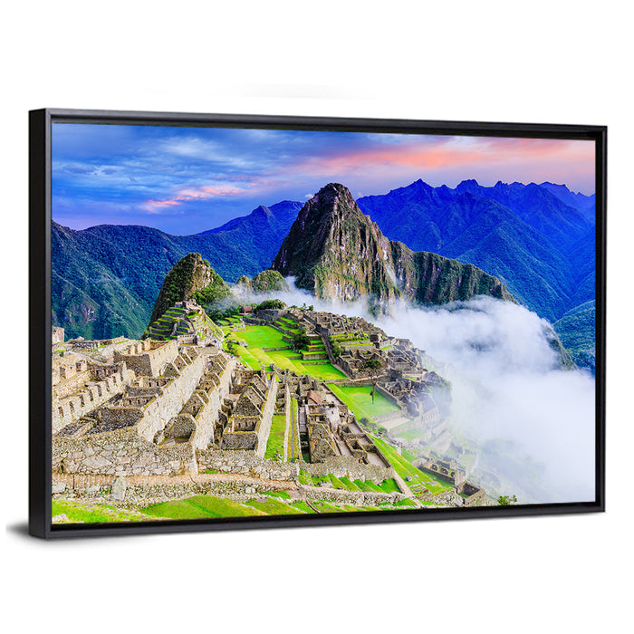 Machu Picchu, Peru Wall Art as a framed canvas