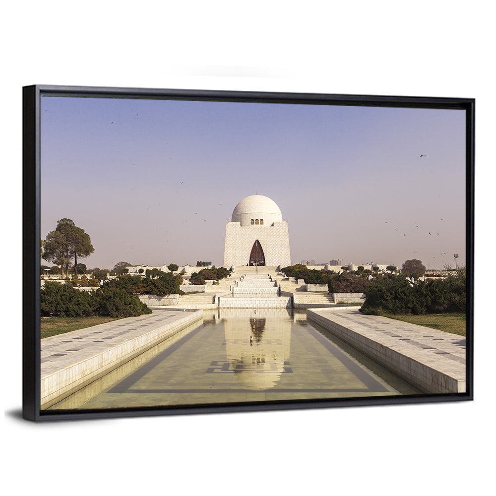 Mazar-e-quaid Mausoleum Reflecting Pool Wall Art