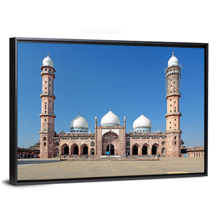 Taj-ul-masajid, Bhopal Wall Art as a framed canvas
