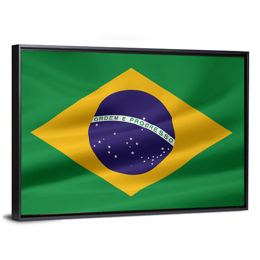 Flag Of Brazil Wall Art