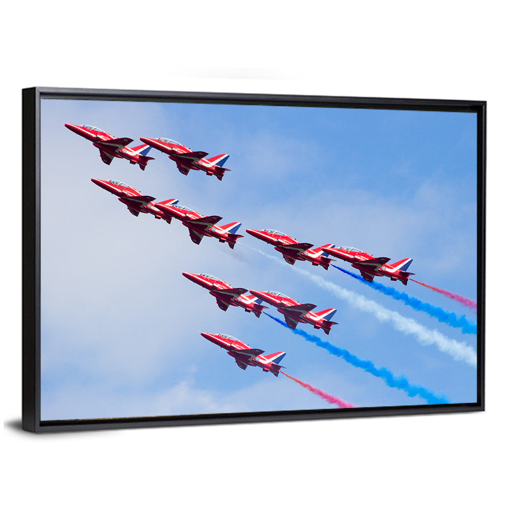 Dutch Nine-jet Formation Wall Art