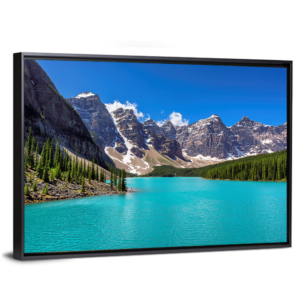Turquoise Moraine Lake, Banff Wall Art