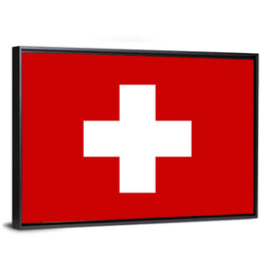 Flag Of Switzerland Wall Art