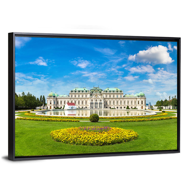 Belvedere Palace Garden View, Vienna Wall Art