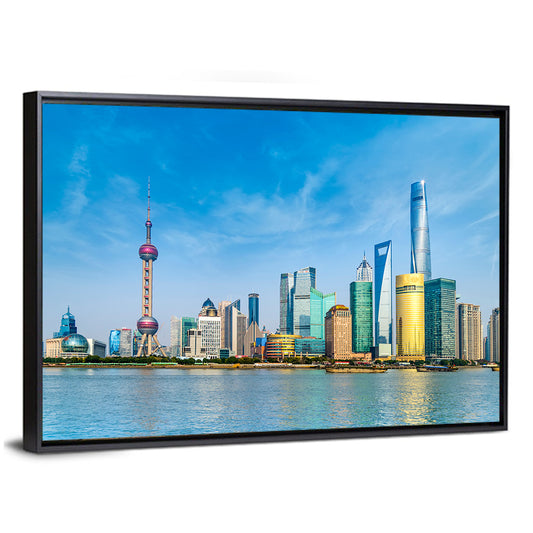 Lujiazui Cityscape Wall Art