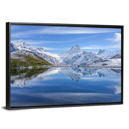 Scenic Mountain Lake Switzerland Wall Art