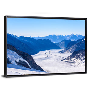 Aletsch Glacier Alps Wall Art