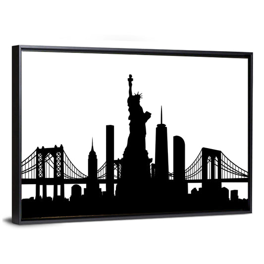 New York City Skyline Wall Art