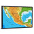 Mexico Relief Map Wall Art