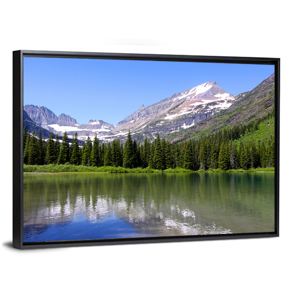 Swift Current Lake Reflection Wall Art