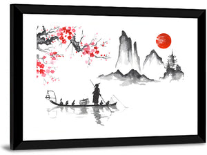 Traditional Japanese Painting Wall Art