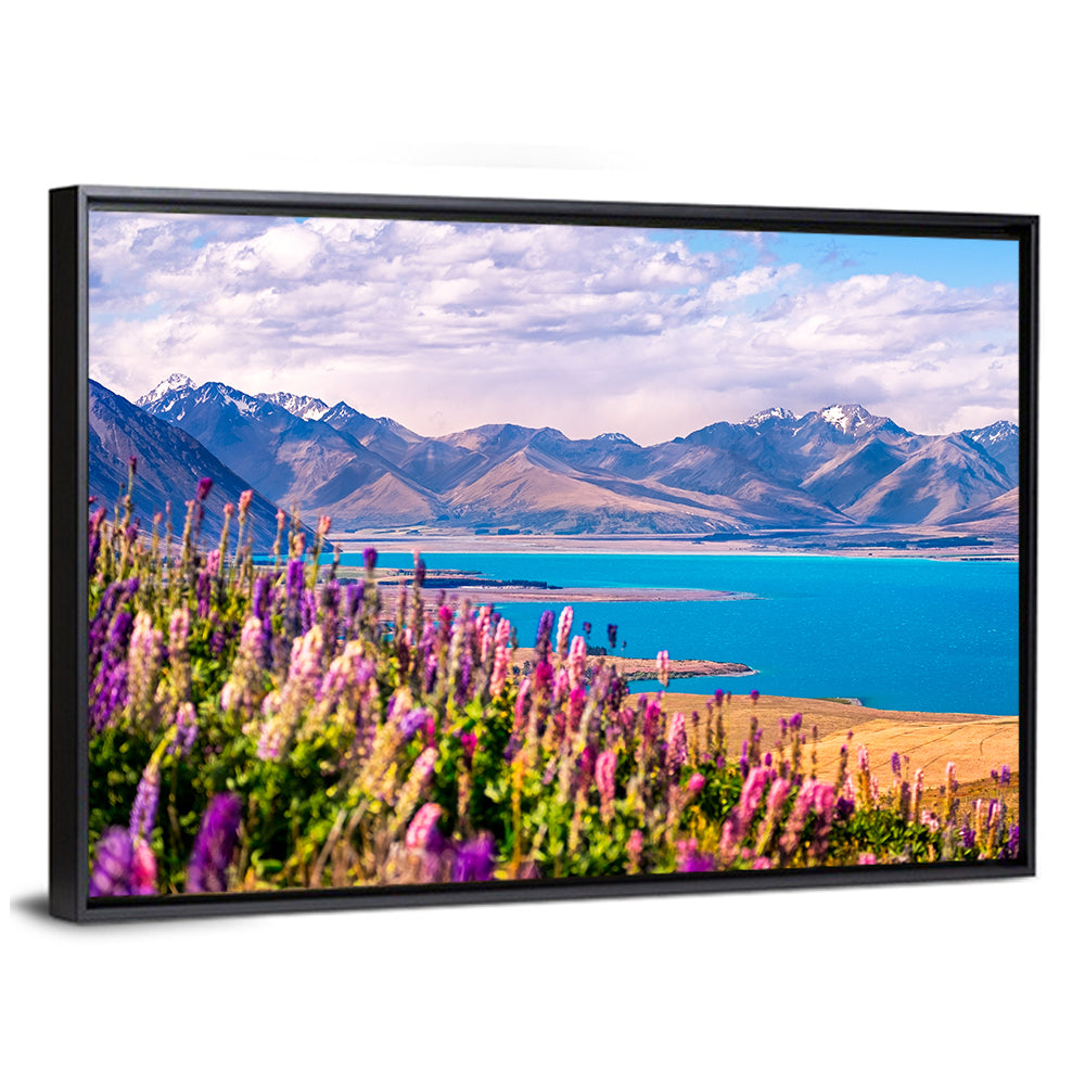 Lake Tekapo Lupine Meadow Wall Art