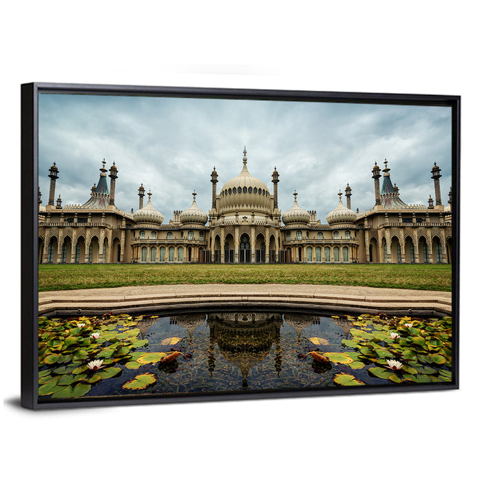 Royal Pavilion Brighton Wall Art as a framed canvas